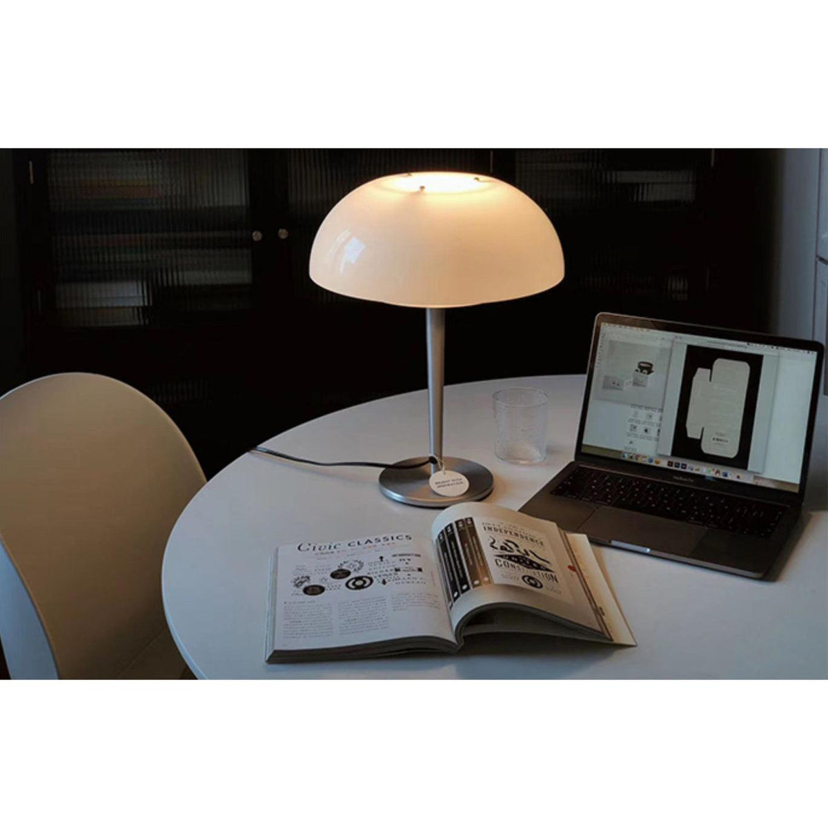 Nilten Moderne tafellamp van glas