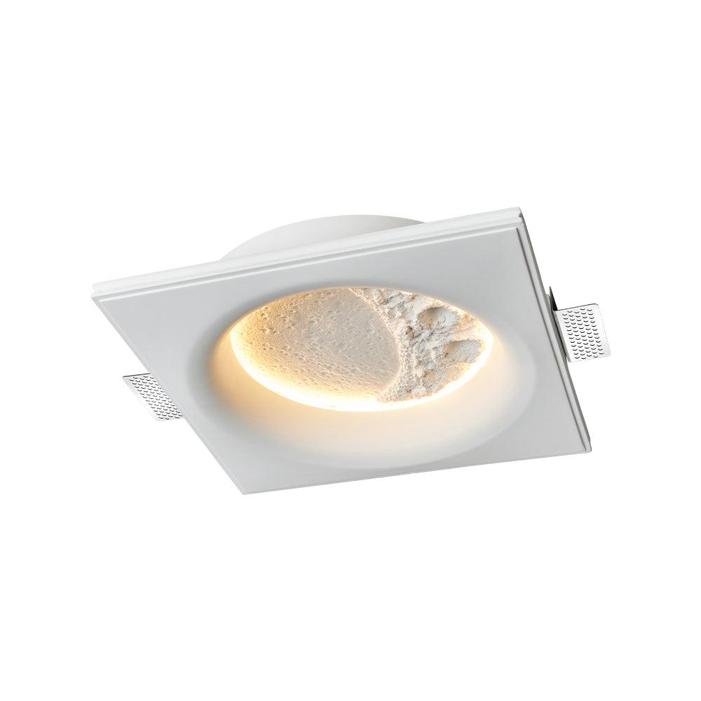 Elaisaine wandlamp Gips Maan