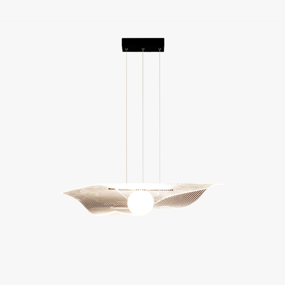 Cairns Minimalistische LED Hanglampen Helder Acryl Metaal Woonkamer