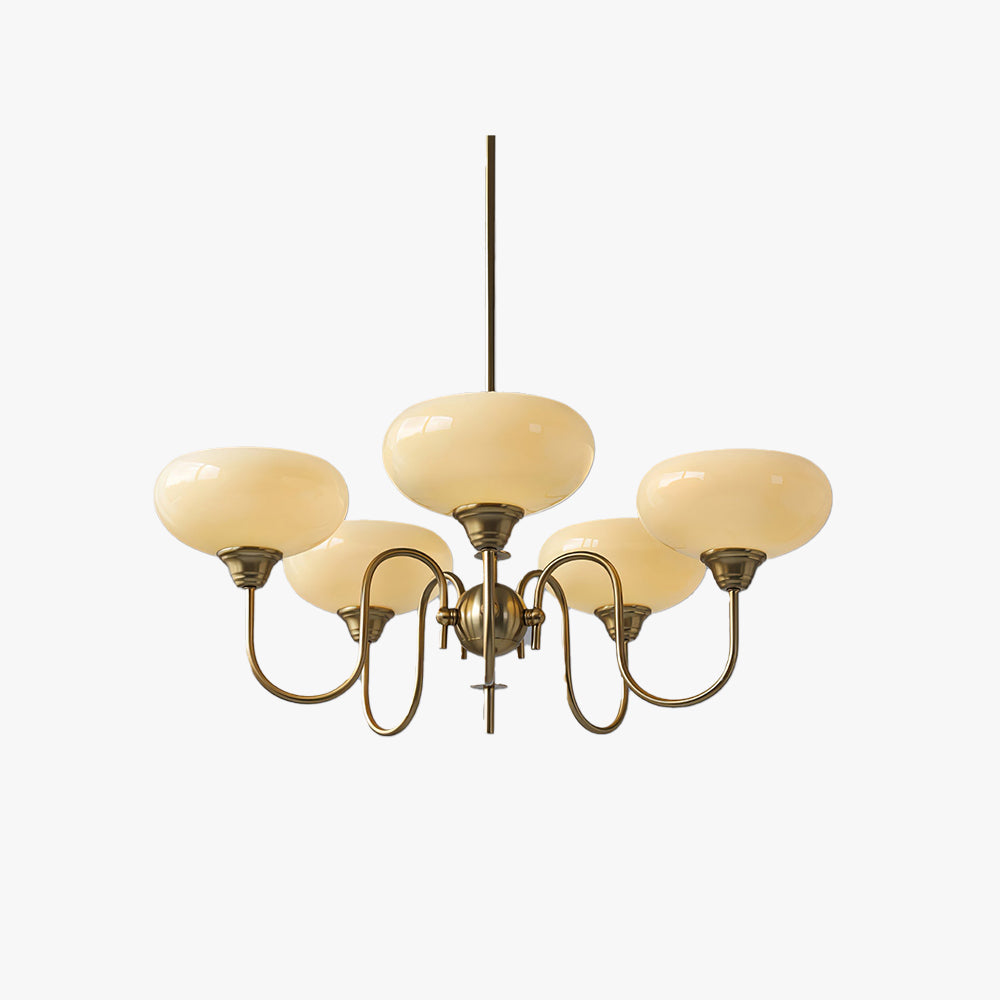 Nielsen Vintage LED Metaal Glas Hanglampen Woonkamer