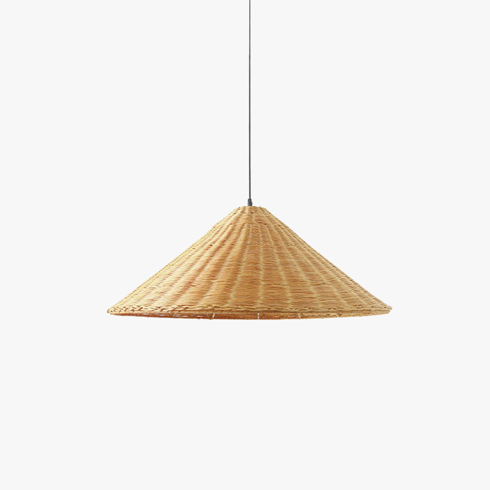 Muto Vintage Met de Hand Gemaakt LED Rotan Hanglampen Woonkamer