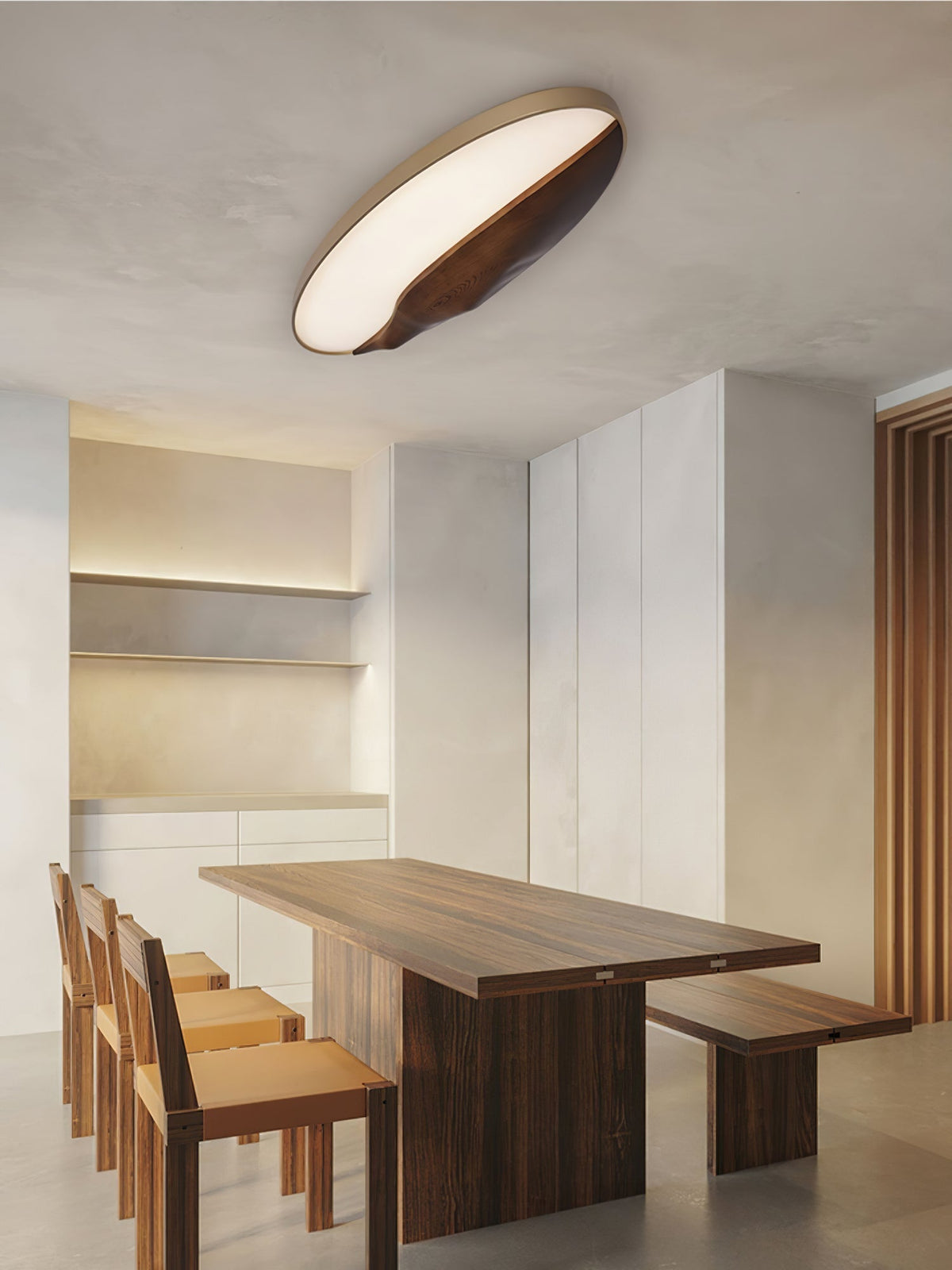 Vishaarae Scandi houten plafondlamp