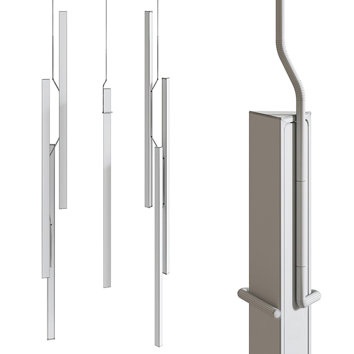 Astrana acryl kunstmatige hanglamp