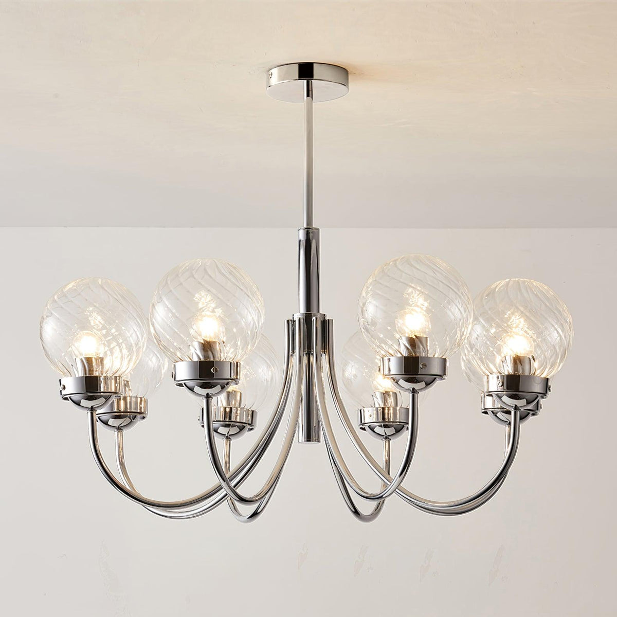 Armiriel elegantie Nordic glas Kroonluchter