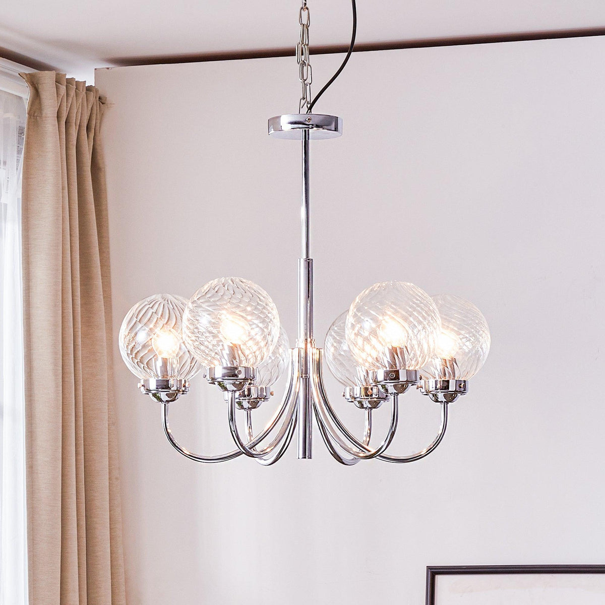 Armiriel elegantie Nordic glas Kroonluchter