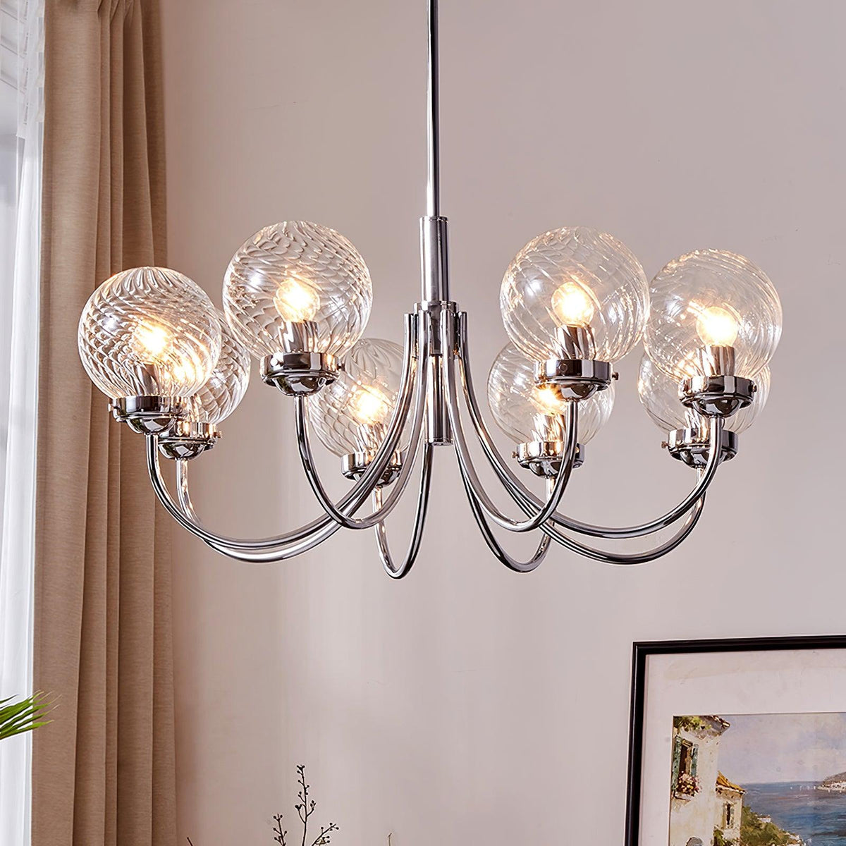 Armiriel elegantie Nordic glas Kroonluchter