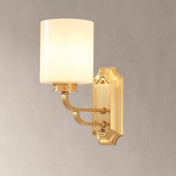 Regal klassieke messing wandlamp