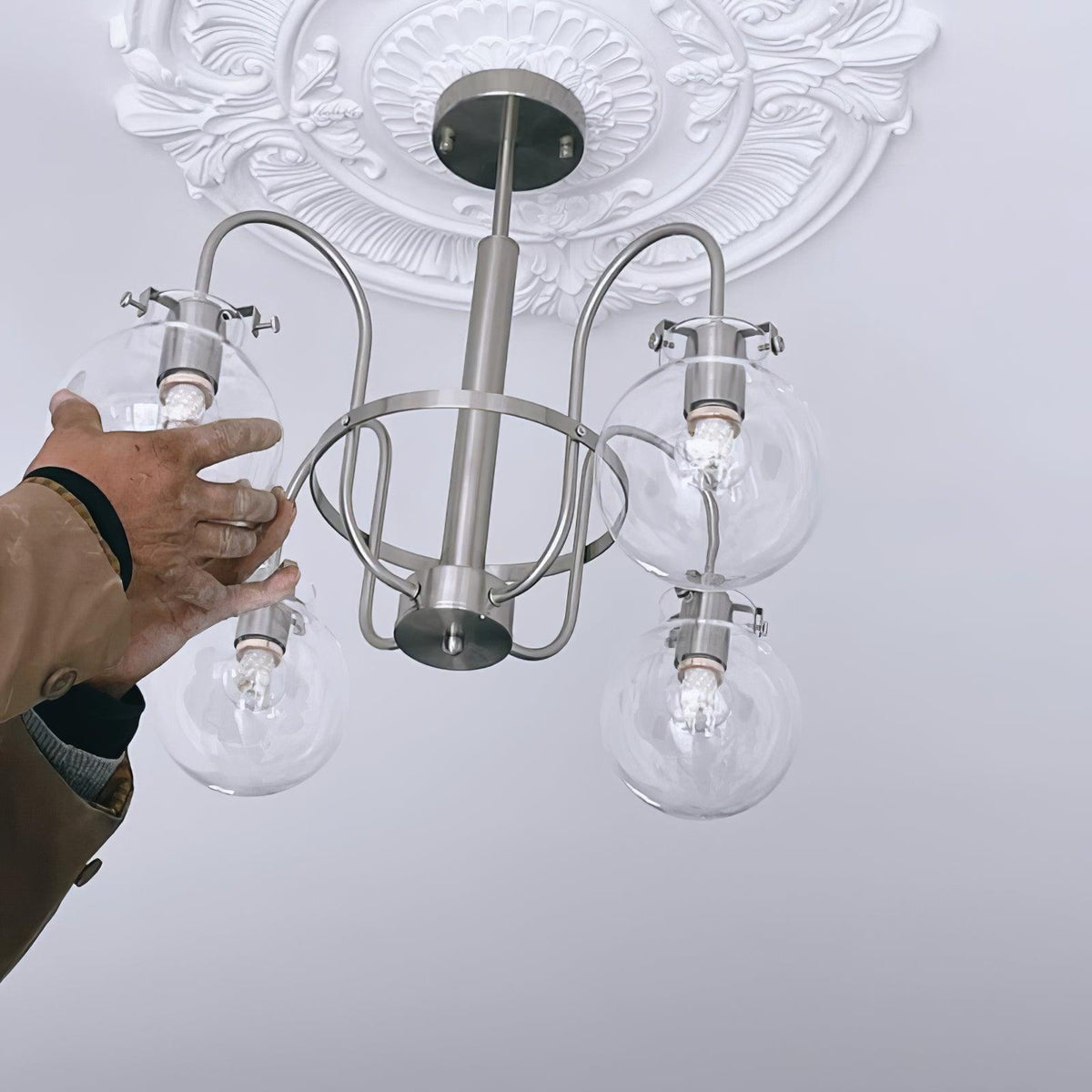 Verinyra Premium Noordse kunst glas kroonluchter