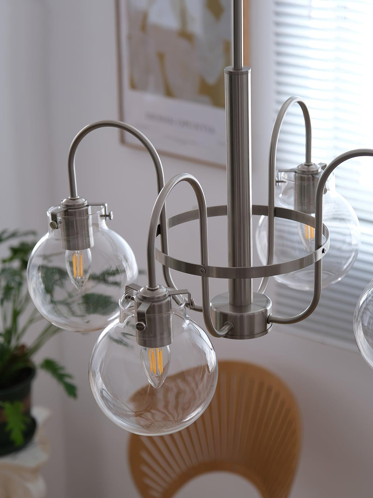 Verinyra Premium Noordse kunst glas kroonluchter