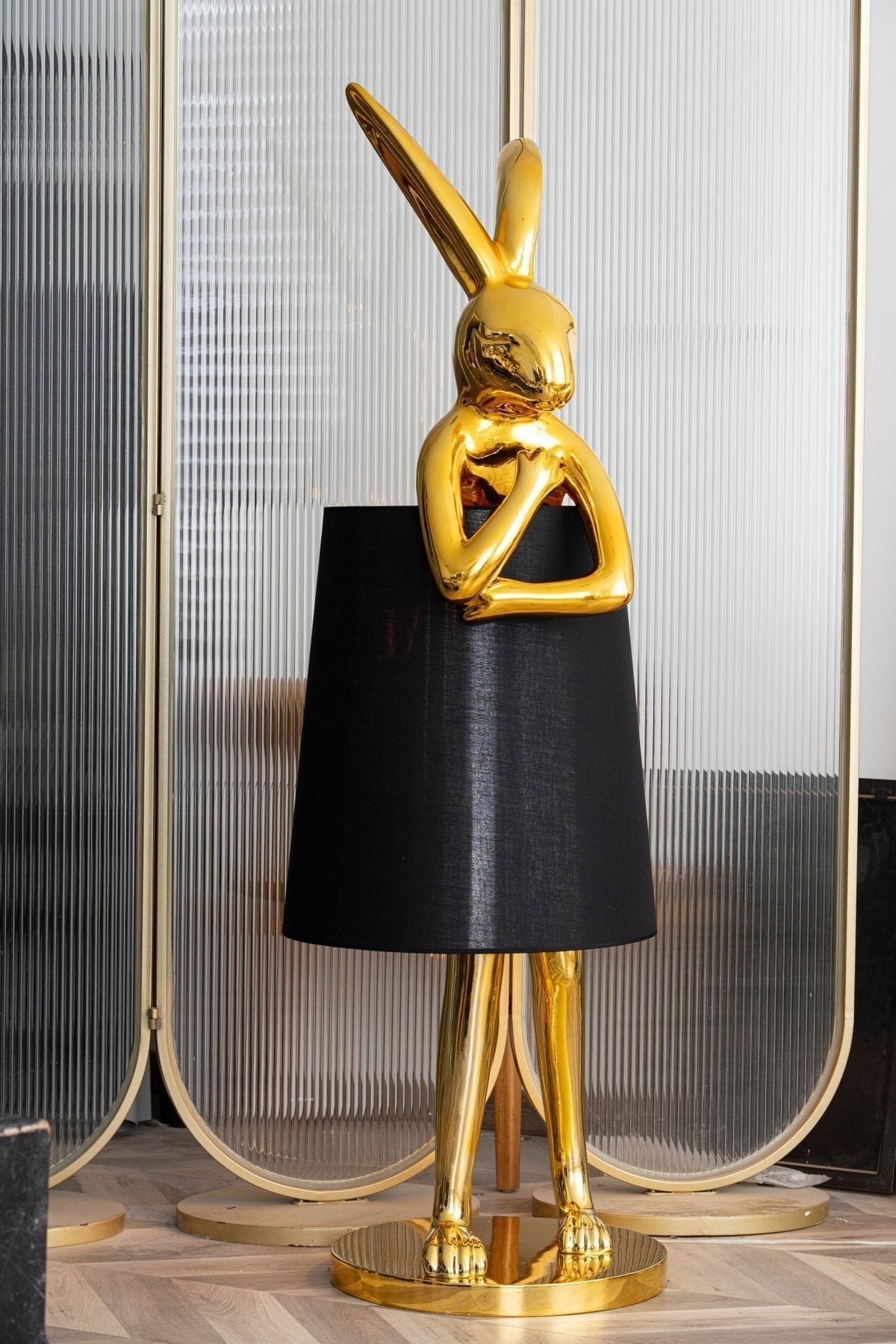 Sedr Luxe vloerlamp met silhouet van een konijn