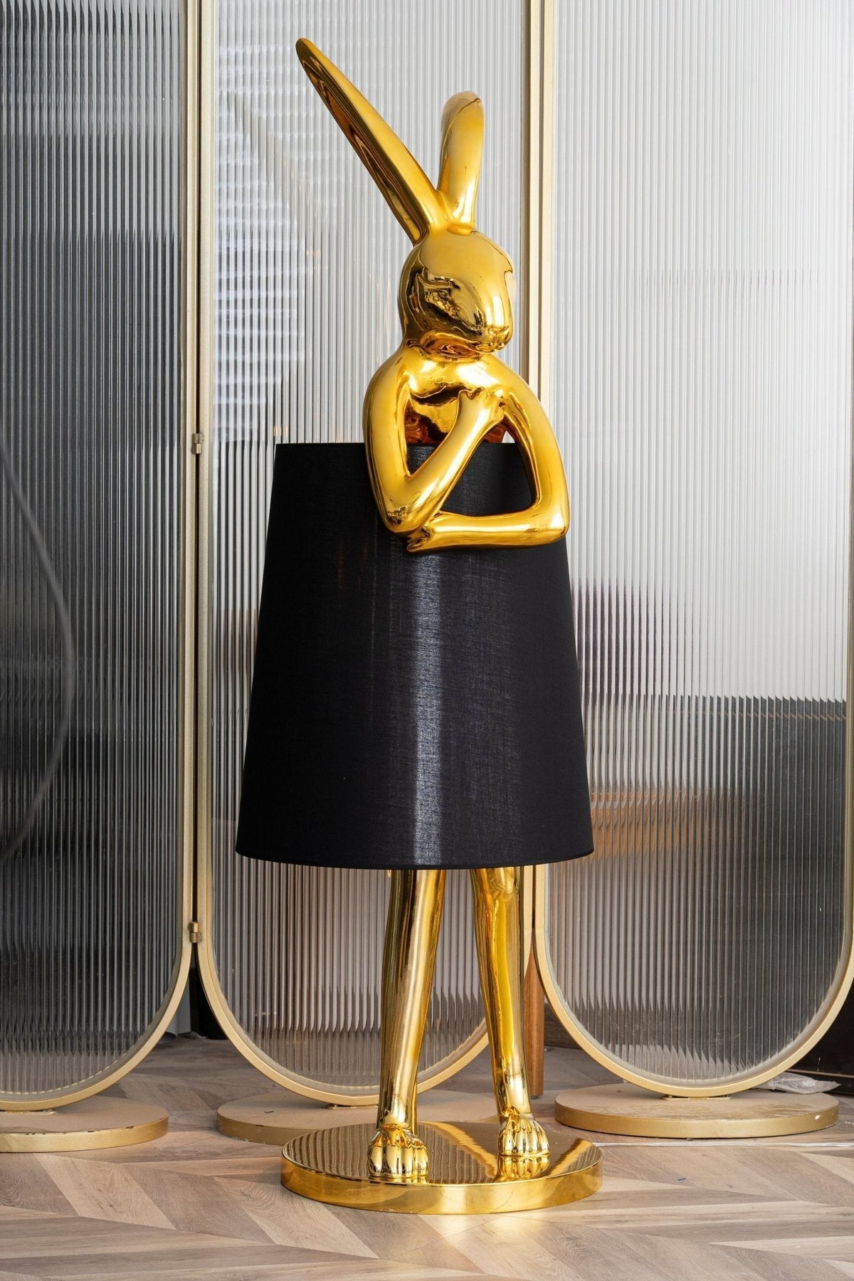 Sedr Luxe vloerlamp met silhouet van een konijn