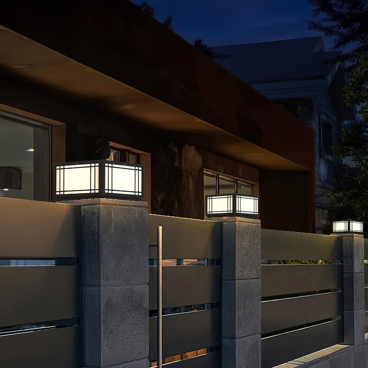 Harrison klassiek Premium Solar Cube Outdoor Lamp