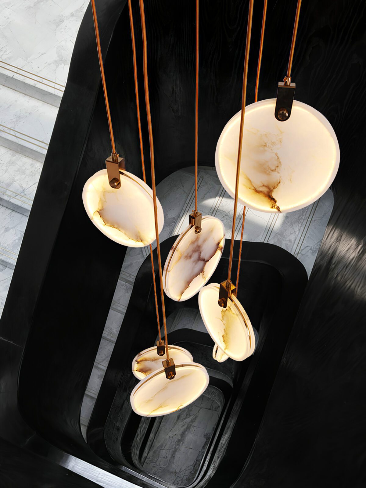 Lynore hanglamp van albast