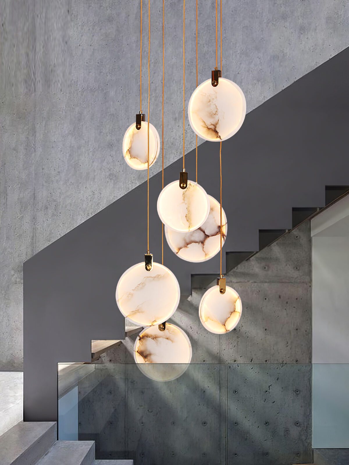 Lynore hanglamp van albast