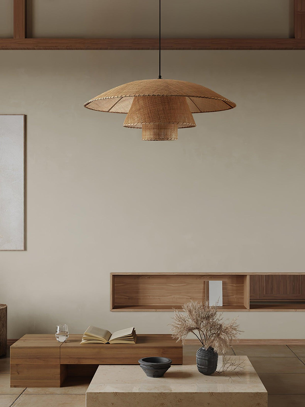 Arixu Vintage hanglamp van rotan