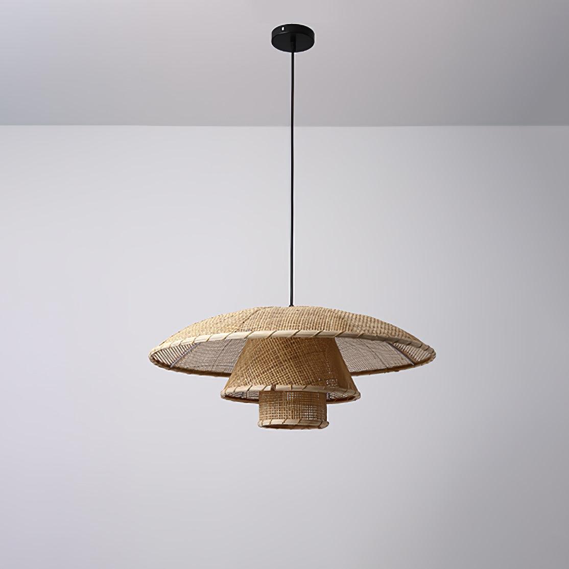 Arixu Vintage hanglamp van rotan