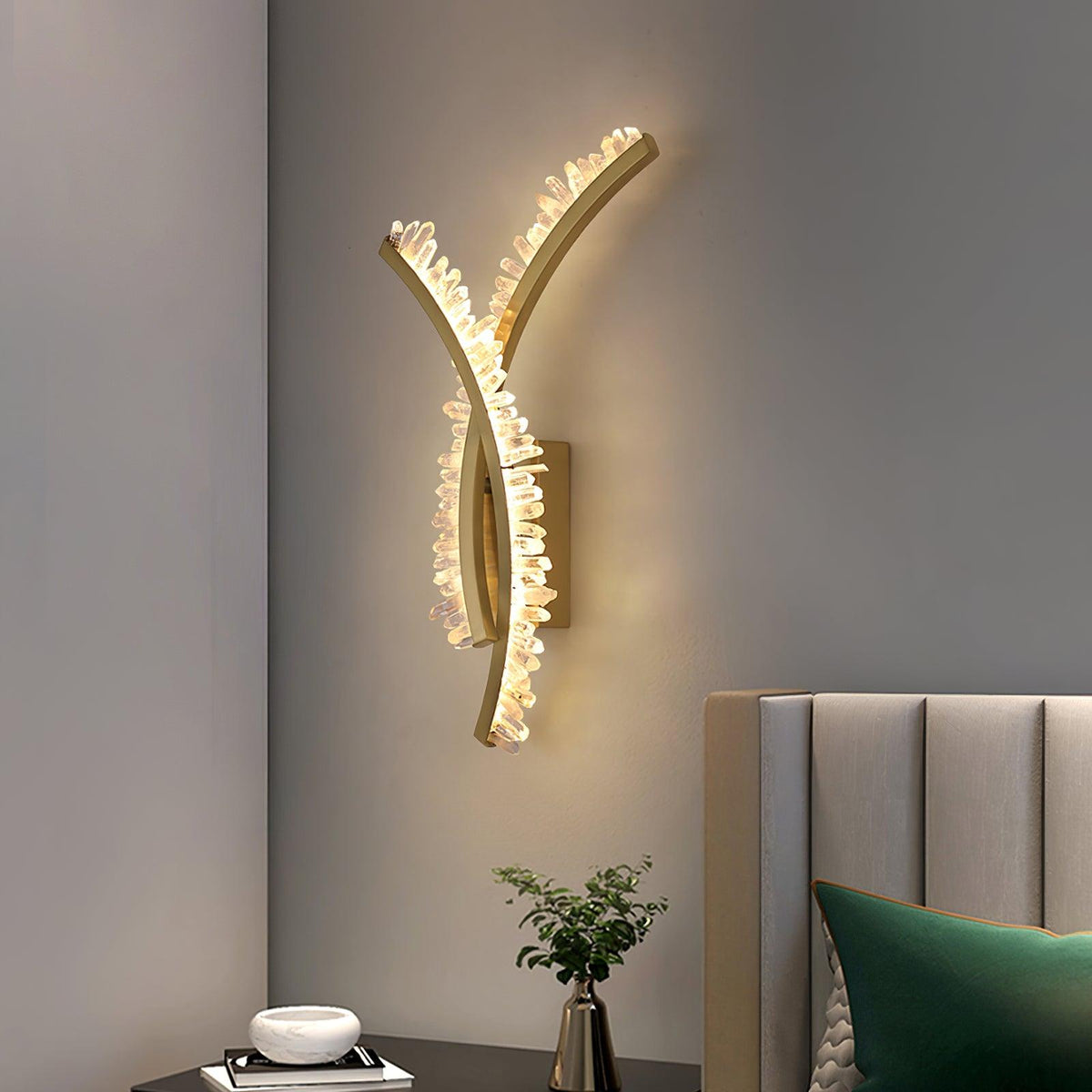Celo Premium Noordse kunst kristallen wandlamp