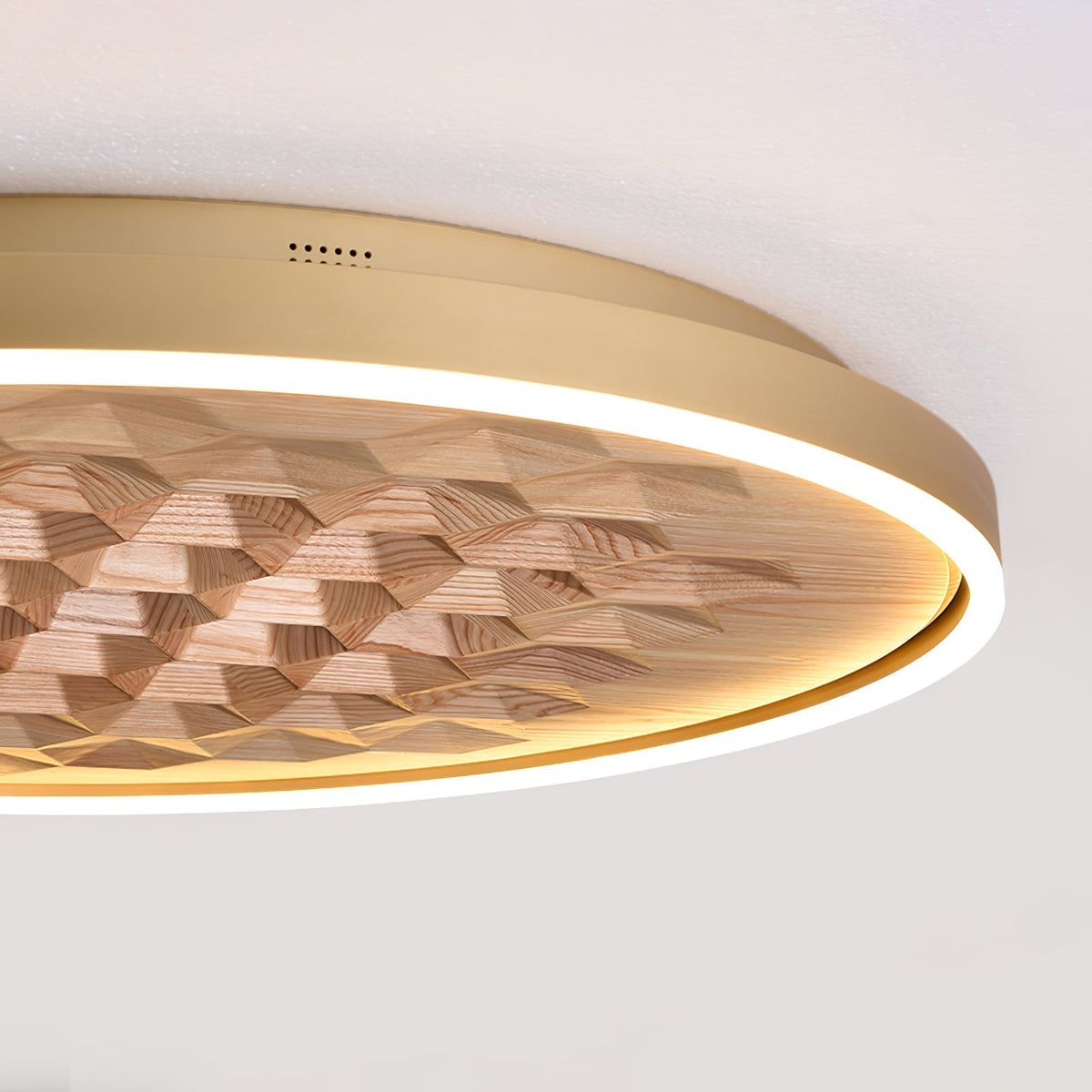 Cevynira Textured brons Vlakke plafondlamp