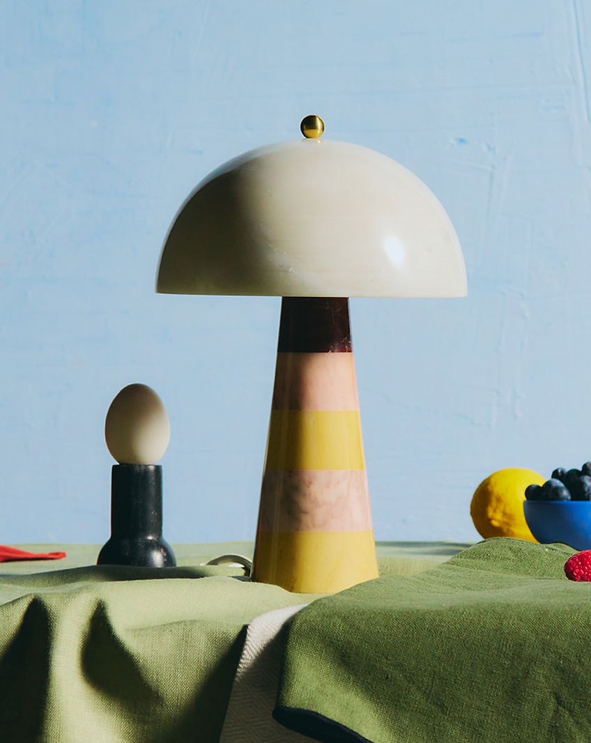 Ollie tafellamp van marmer