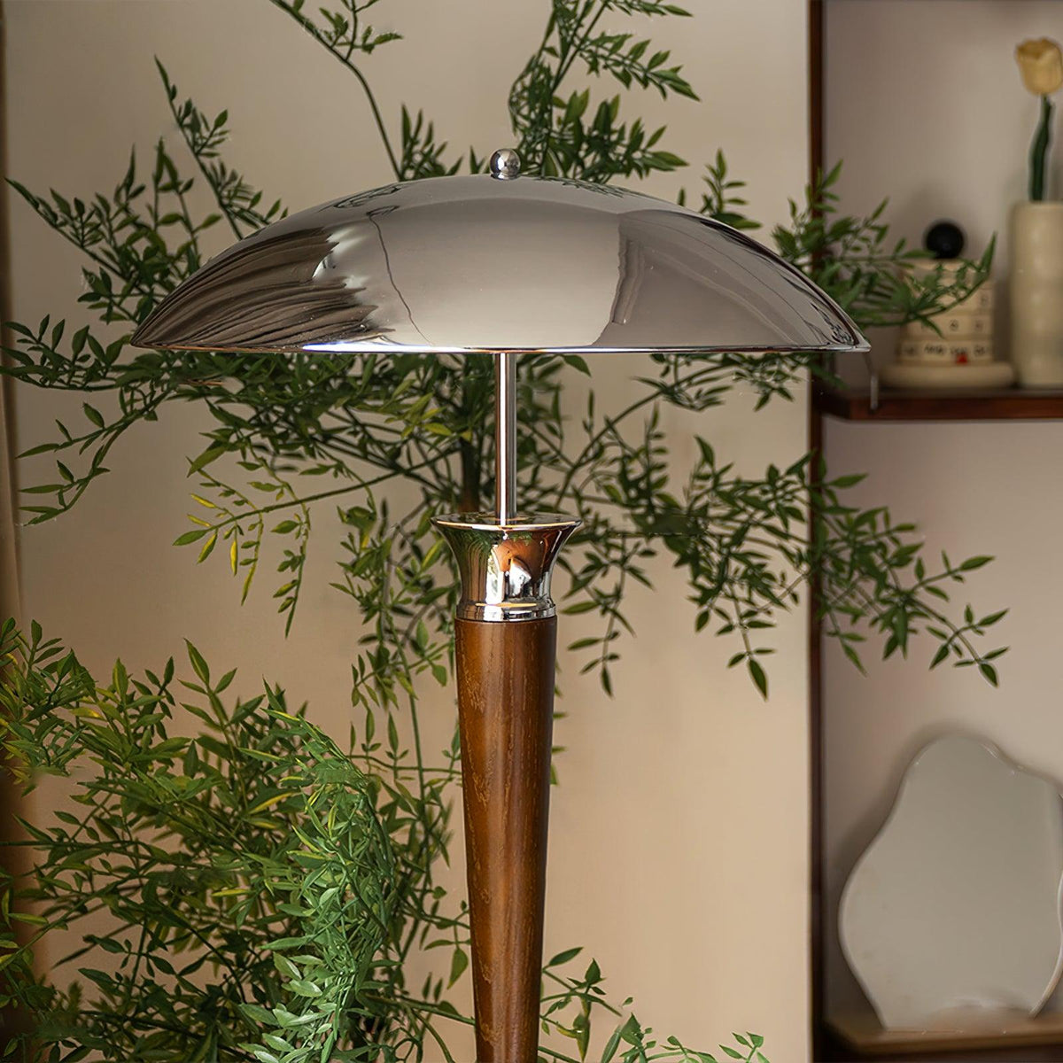Viraivelle Retro chroom vloerlamp