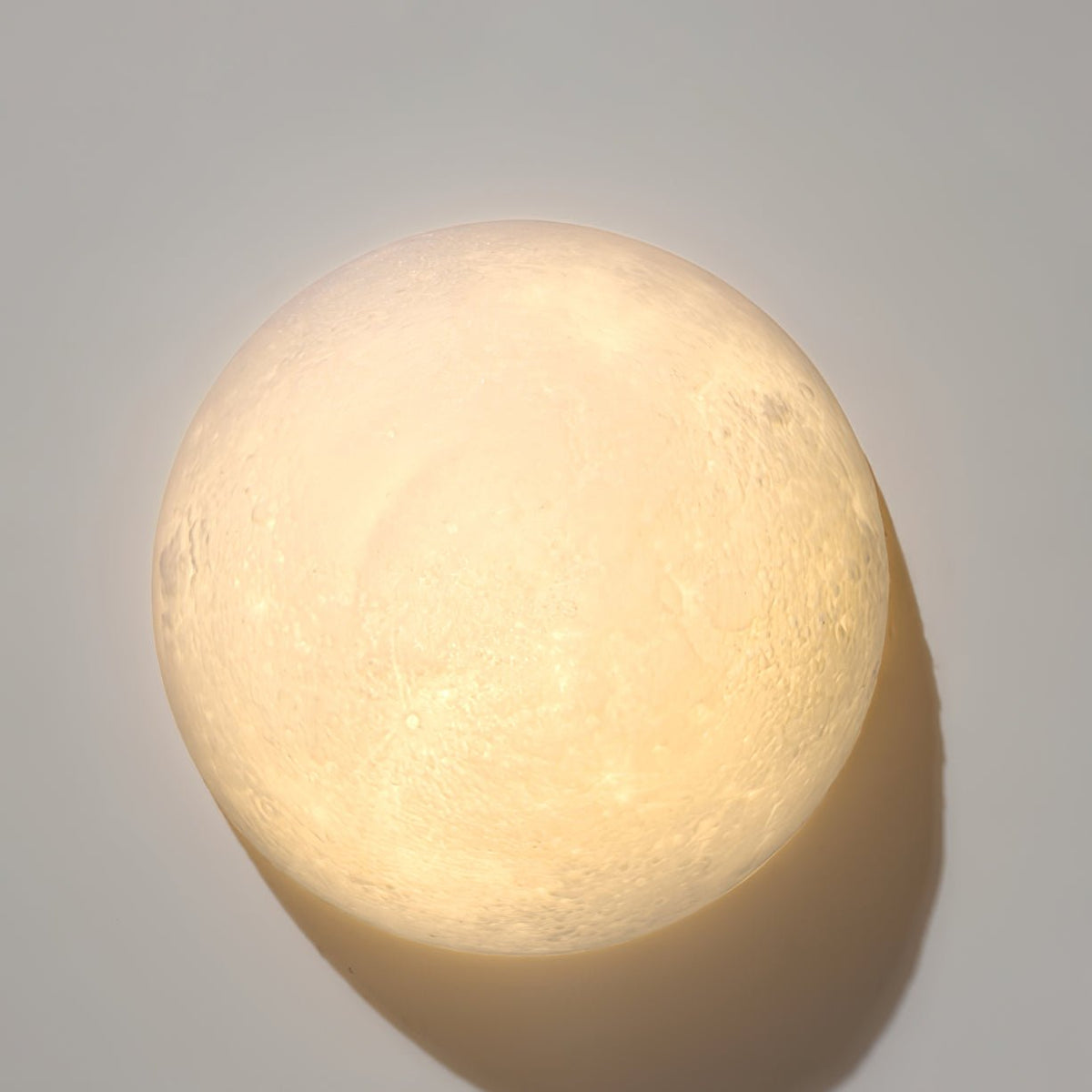 Brivel Noordse kunst Maan 3D wandlamp van kunststof