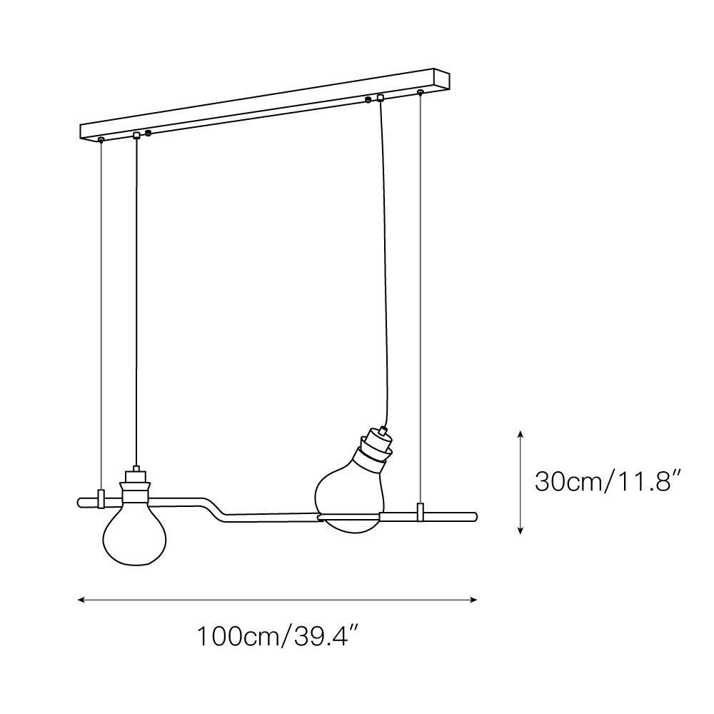 Teriivaine hanglamp
