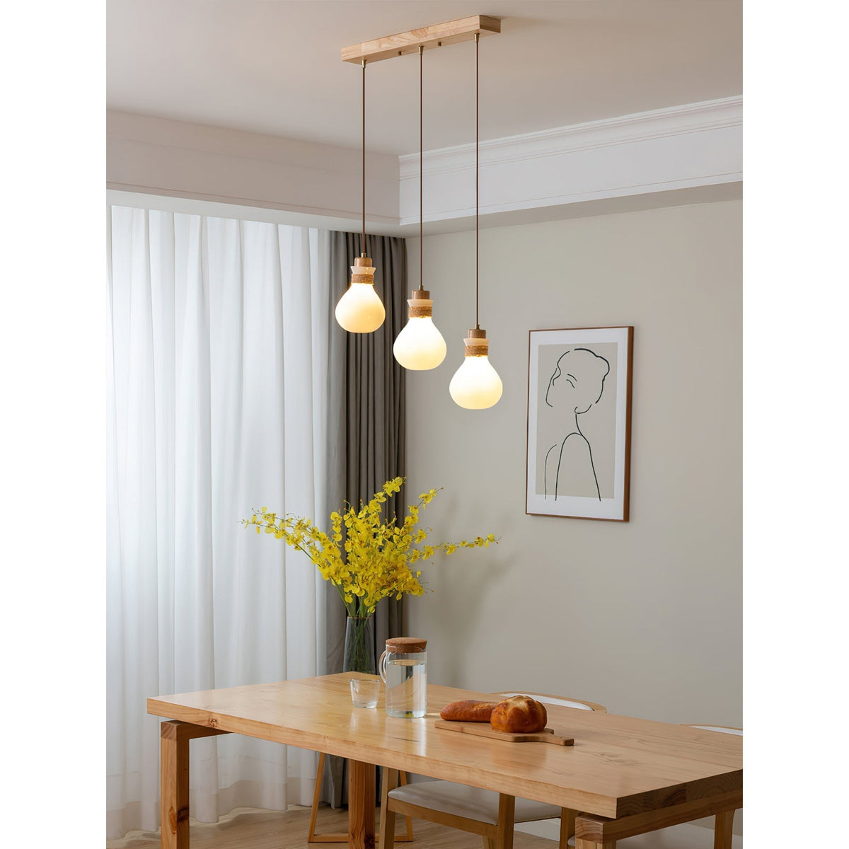 Teriivaine hanglamp