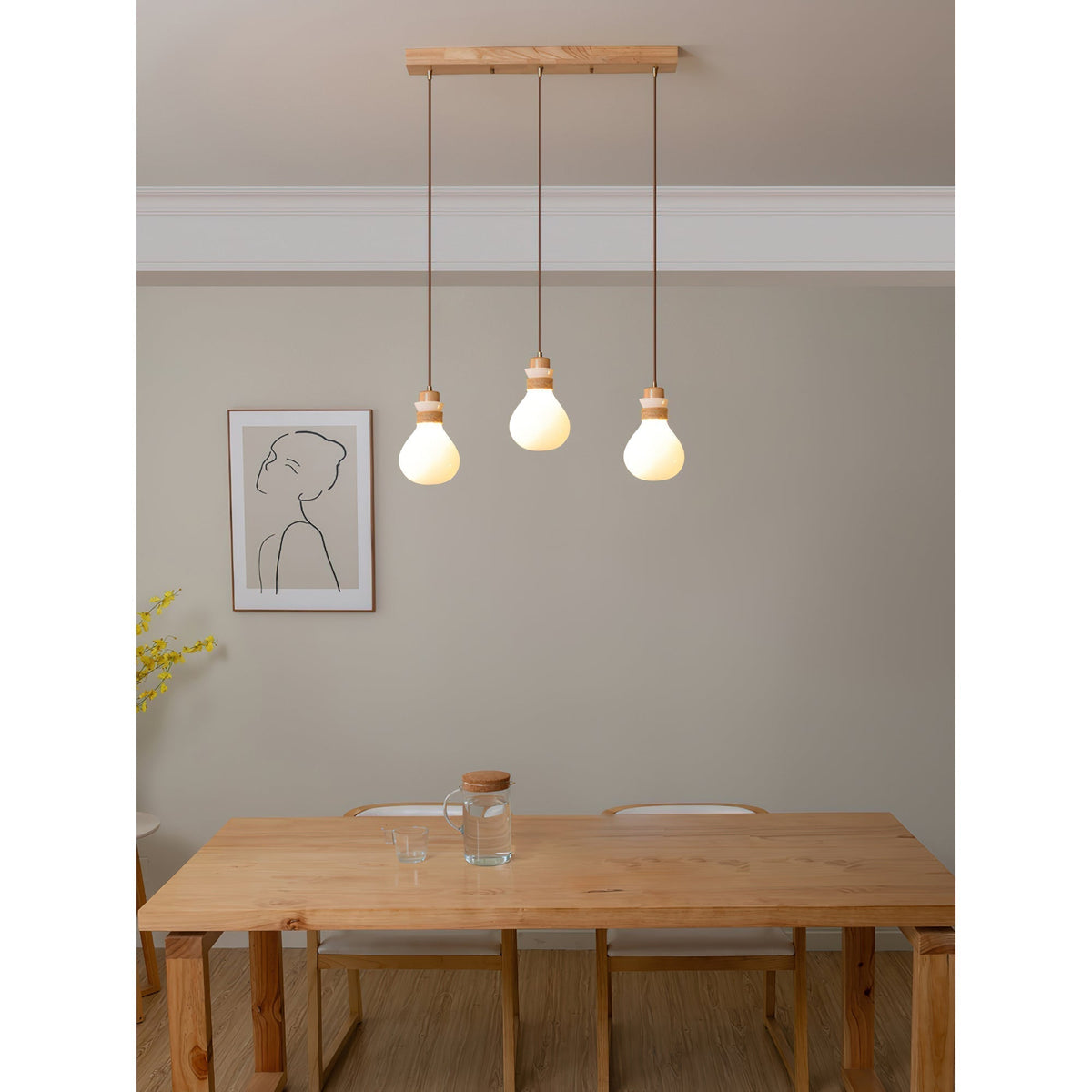Teriivaine hanglamp