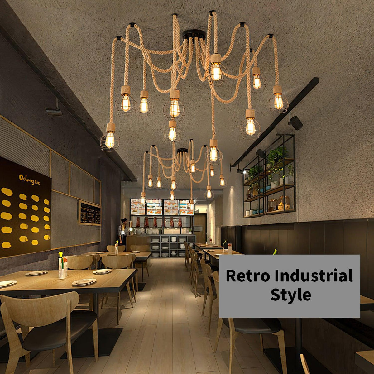 Arianissa Kroonluchter Hennepkoord Industriële Retro