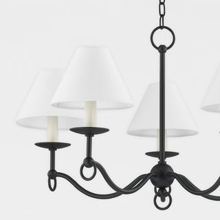 Selirira kroonluchter met gebogen armen vintage