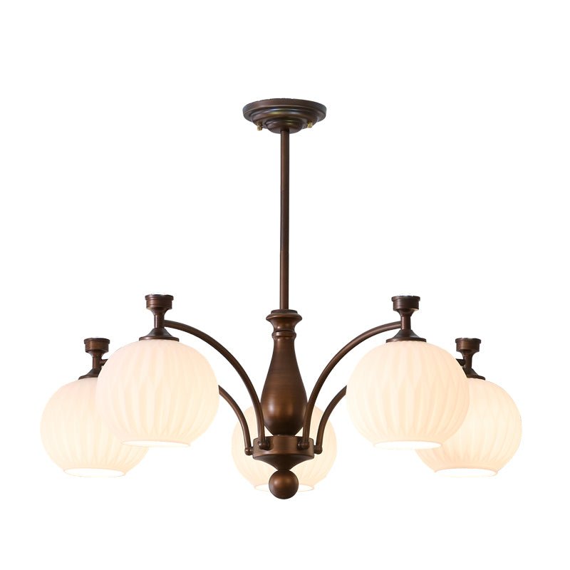 Vaslen kroonluchter Orb vintage