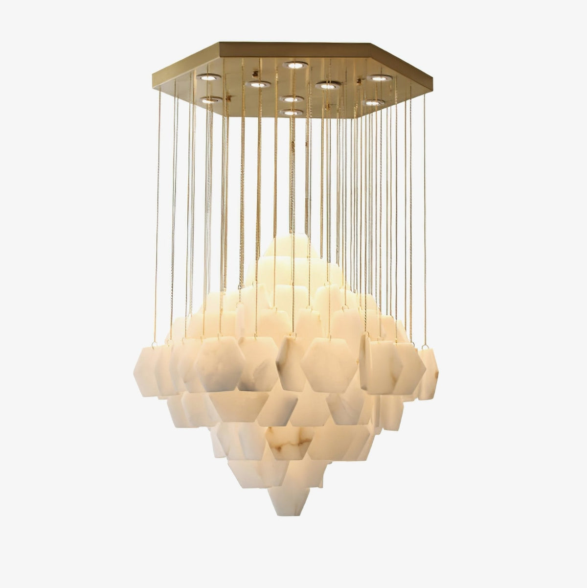 Avenanena luxe albasten kroonluchter