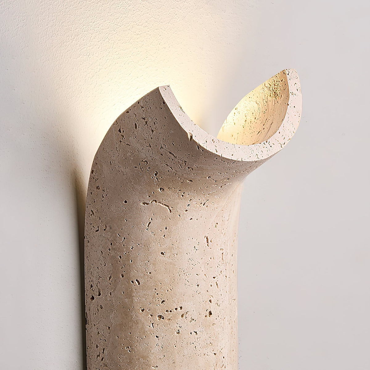 Tula travertin wandlamp