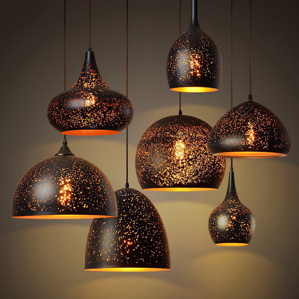 Calania Hollow Industrial hanglamp