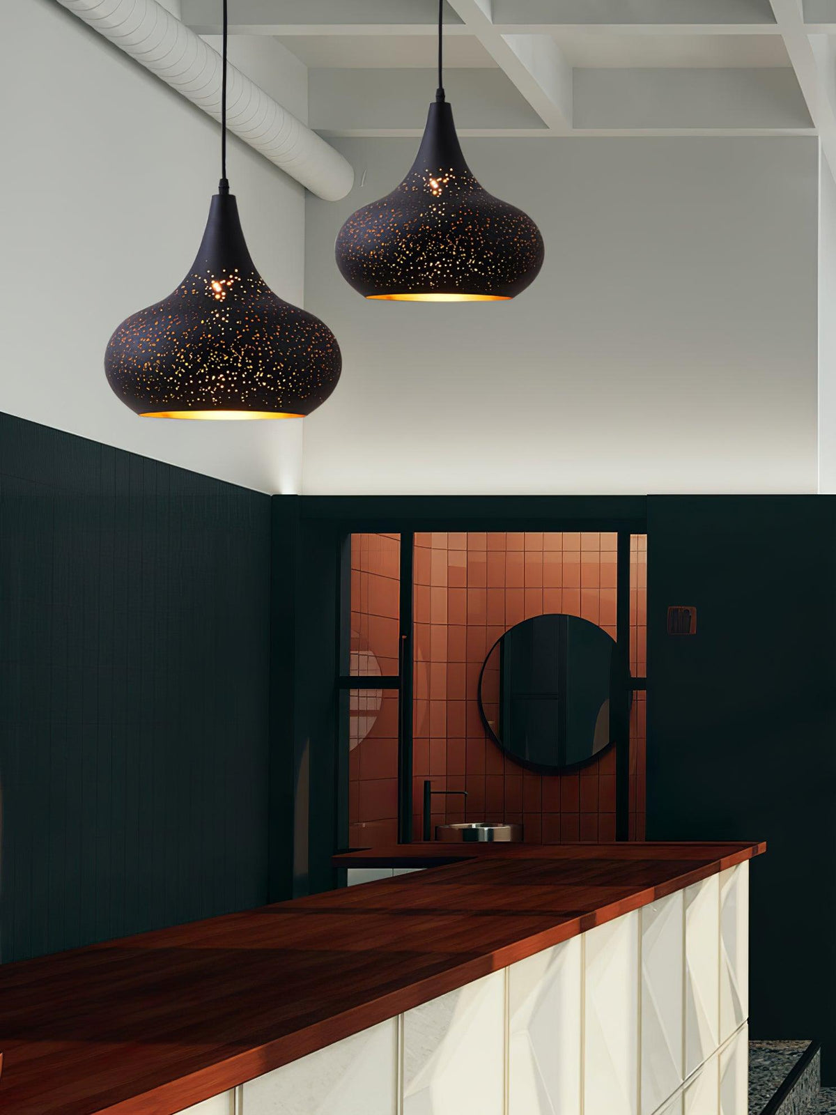 Calania Hollow Industrial hanglamp