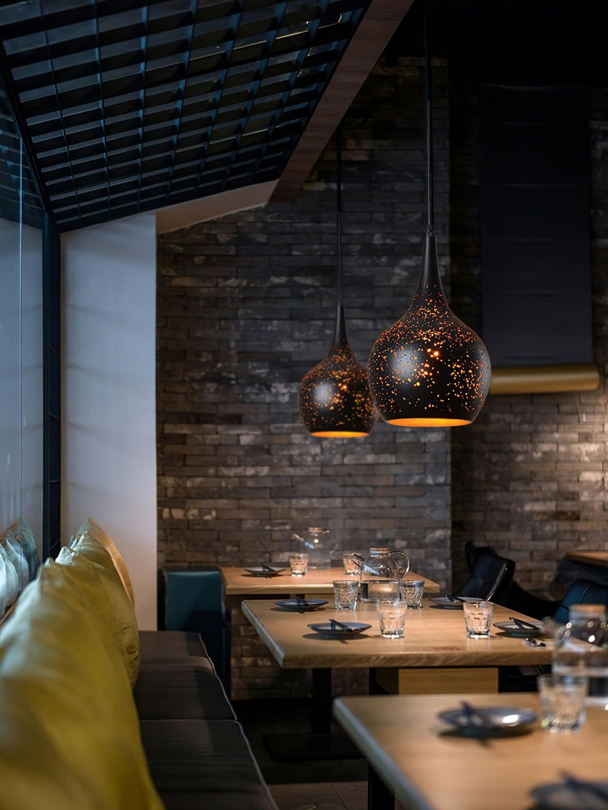 Calania Hollow Industrial hanglamp