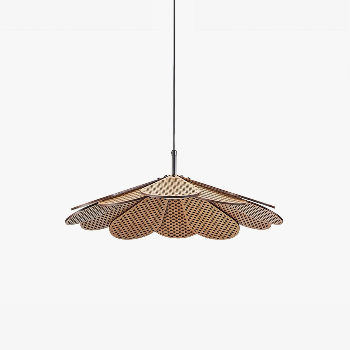 Zevarus Noordse kunst Wabi-Sabi hout hanglamp