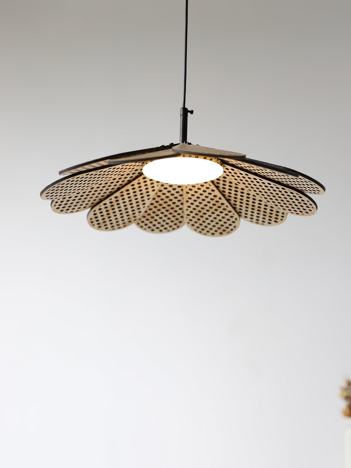 Zevarus Noordse kunst Wabi-Sabi hout hanglamp