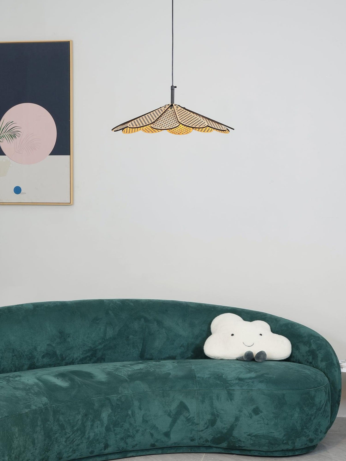 Zevarus Noordse kunst Wabi-Sabi hout hanglamp