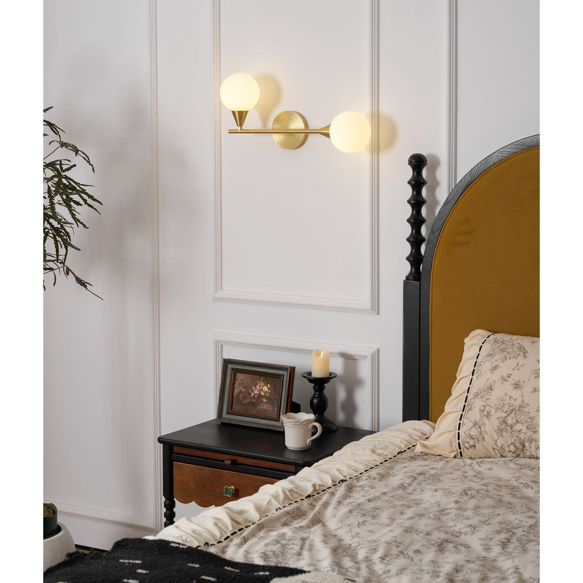 Orbilist wandlamp