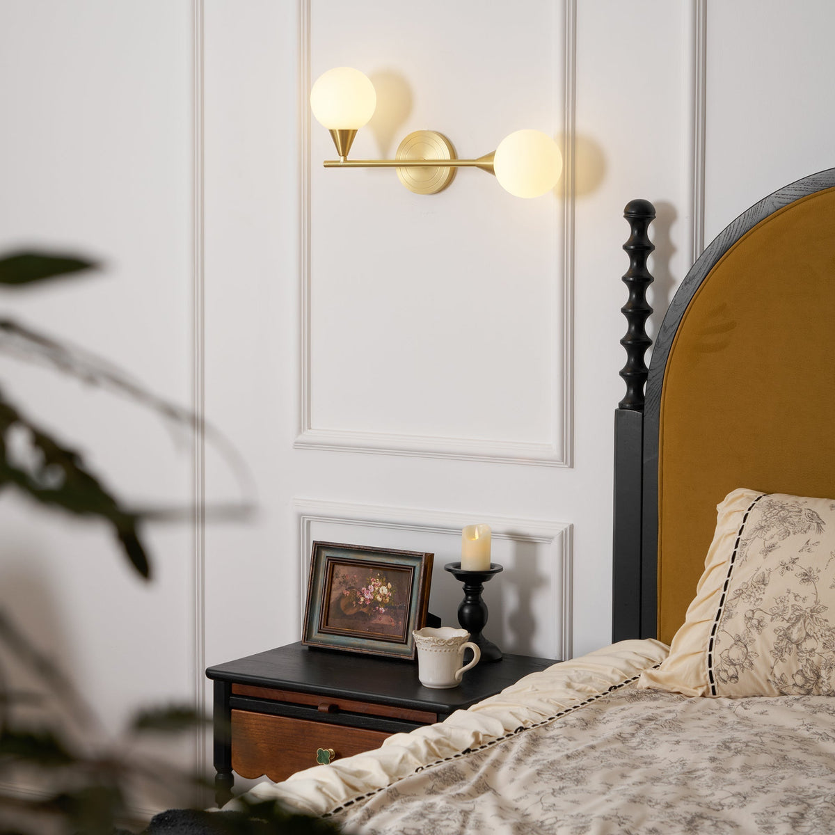 Orbilist wandlamp