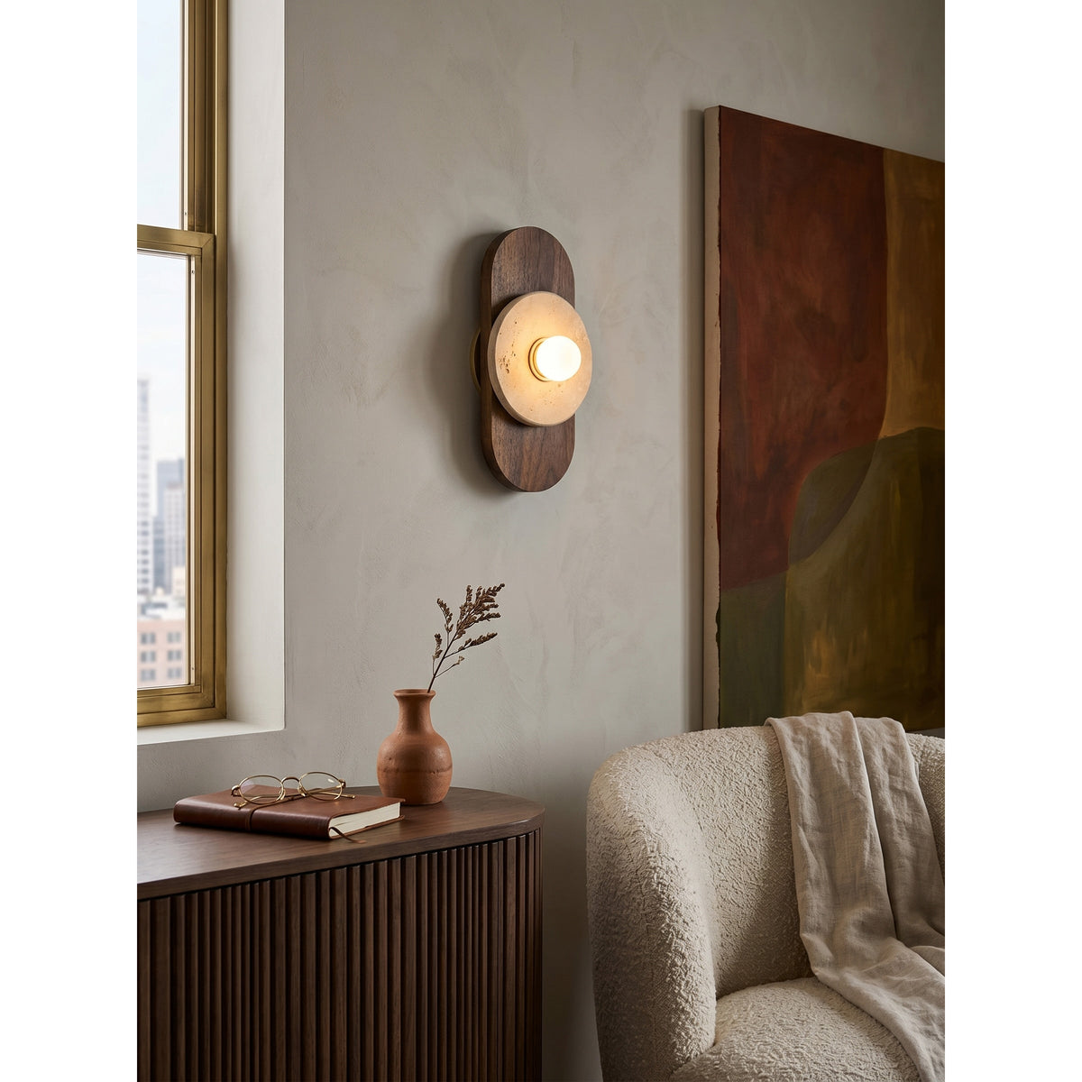 Mirorielle wandlamp