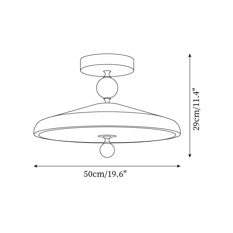 Cireine plafondlamp