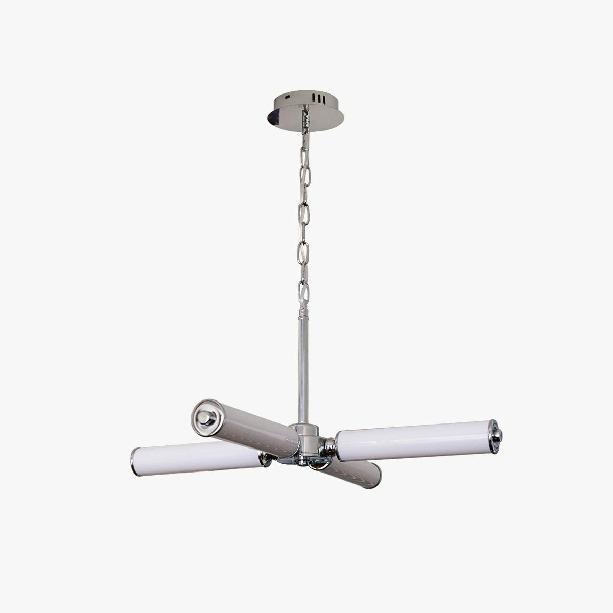 Zoliria Moderne minimalistische kroonluchter met geïntegreerde LED en glas