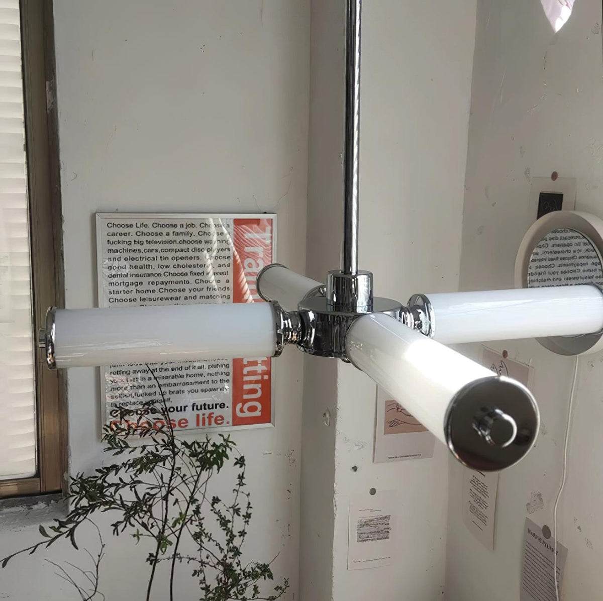 Zoliria Moderne minimalistische kroonluchter met geïntegreerde LED en glas