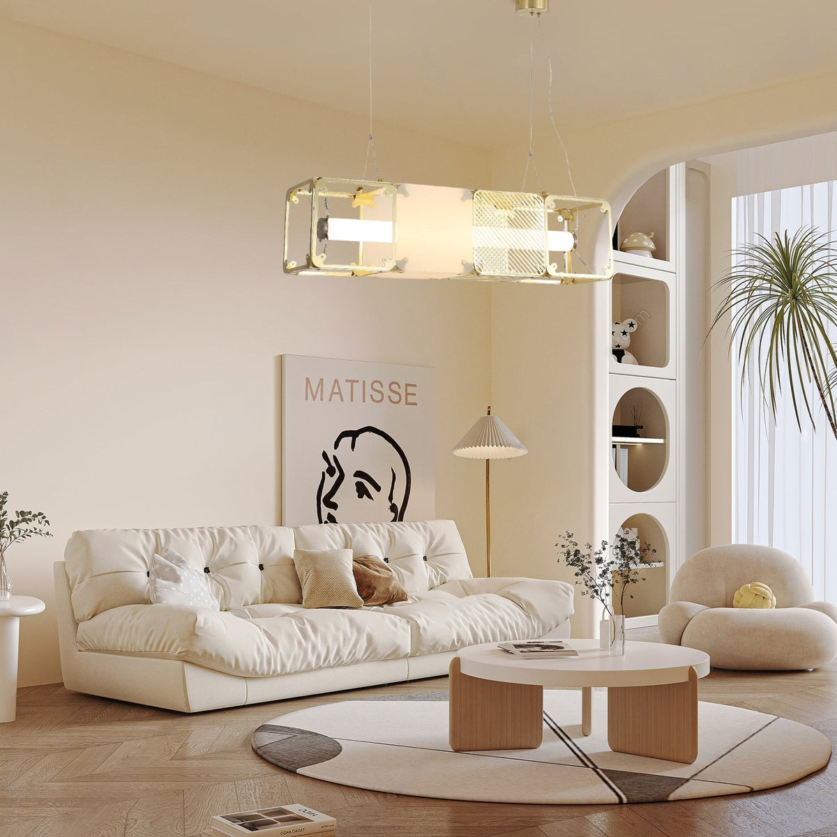 Atheor Premium Noordse kunst messing hanglamp