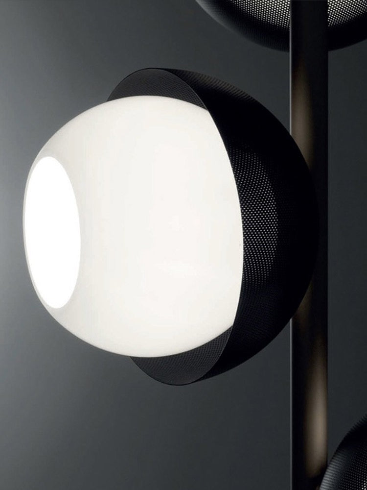 Salgado Moderne Design Halfronde Vloerlamp Metaal Zwart Goud Slaapkamer/Woonkamer
