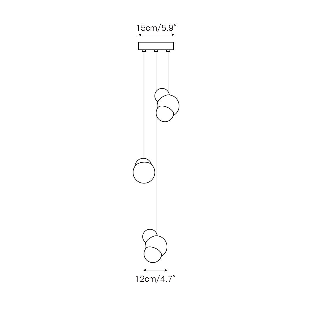 Fleurour hanglamp