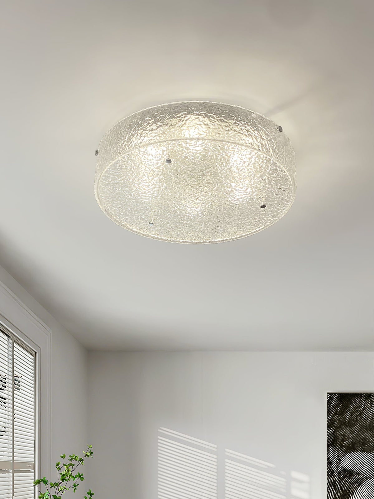 Vek plafondlamp Illuminese acryl ijzer elegant
