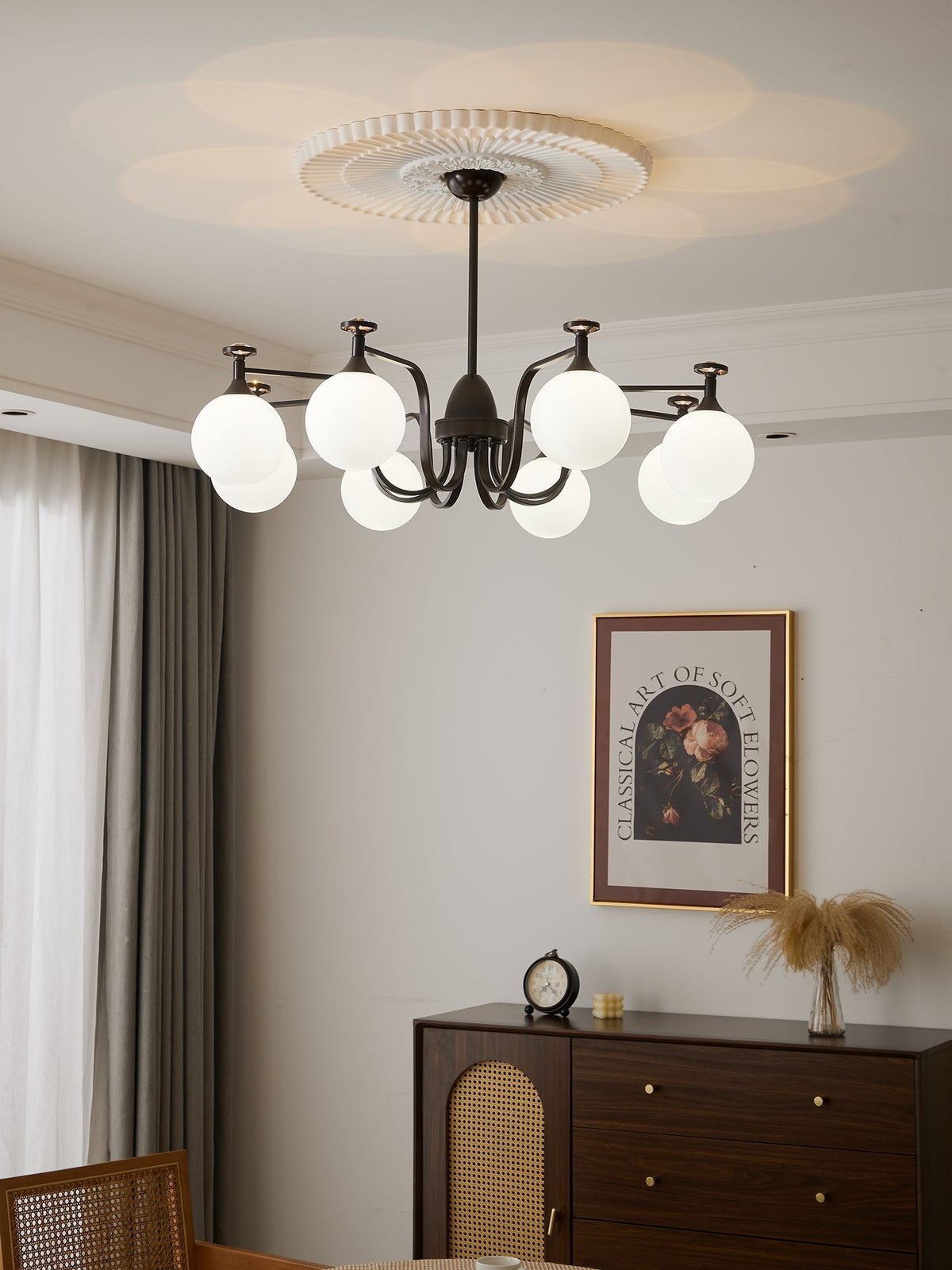 Zotheira elegantie Vintage glas Kroonluchter